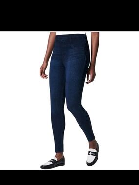 SPANX Dark Blue Slim Stretch Jeggings